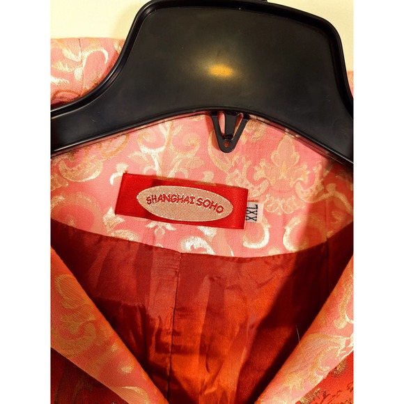 Shanghai Soho Women's Red Asian Jacket XXL - Picture 8 of 9